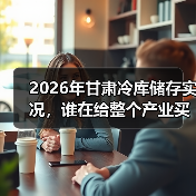 2026年甘肃冷库储存实况，谁在给整个产业买单？
