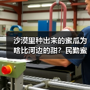 沙漠里种出来的蜜瓜为啥比河边的甜?民勤蜜瓜果园实拍(图2) 沙漠里种出来的蜜瓜为啥比河边的甜?民勤蜜瓜果园实拍(图2)
