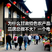 为什么甘肃特色农产品品牌总做不大？一个电商人的自白（图1）