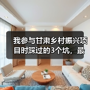 我参与甘肃乡村振兴项目时踩过的3个坑,最后一个最致命(图3) 我参与甘肃乡村振兴项目时踩过的3个坑,最后一个最致命(图3)