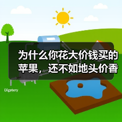 为什么你花大价钱买的苹果，还不如地头价香？——天水花牛苹果采购避坑指南（图1）