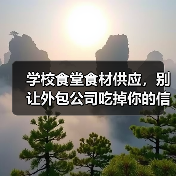 学校食堂食材供应，别让外包公司吃掉你的信誉（图3）