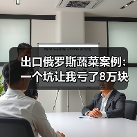 出口俄罗斯蔬菜案例：一个坑让我亏了8万块，这些经验值钱（图3）