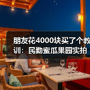 朋友花4000块买了个教训：民勤蜜瓜果园实拍（图4）