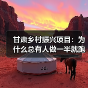 甘肃乡村振兴项目:为什么总有人做一半就跑了?(图4) 甘肃乡村振兴项目:为什么总有人做一半就跑了?(图4)
