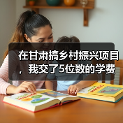 在甘肃搞乡村振兴项目,我交了5位数的学费才明白的3个真相(图3) 在甘肃搞乡村振兴项目,我交了5位数的学费才明白的3个真相(图3)