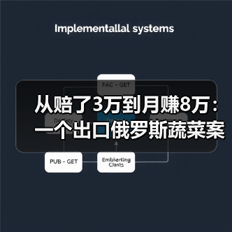 从赔了3万到月赚8万：一个出口俄罗斯蔬菜案例的复盘（图2）