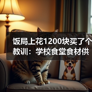 饭局上花1200块买了个教训：学校食堂食材供应（图3）