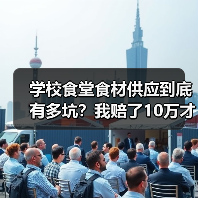 学校食堂食材供应到底有多坑?我赔了10万才搞懂的真相(图2) 学校食堂食材供应到底有多坑?我赔了10万才搞懂的真相(图2)