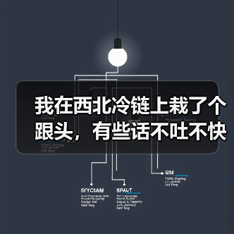 我在西北冷链上栽了个跟头，有些话不吐不快