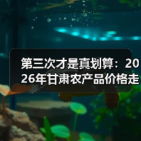 第三次才是真划算:2026年甘肃农产品价格走势(图3) 第三次才是真划算:2026年甘肃农产品价格走势(图3)
