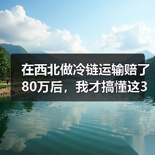 在西北做冷链运输赔了80万后,我才搞懂这3个真相(图2) 在西北做冷链运输赔了80万后,我才搞懂这3个真相(图2)