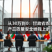 从30万到0:甘肃省农产品质量安全给我上的三堂课(图2) 从30万到0:甘肃省农产品质量安全给我上的三堂课(图2)