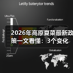 2026年高原夏菜最新政策一文看懂：3个变化影响你的收入