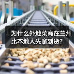 为什么外地菜商在兰州比本地人先拿到货？