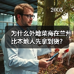 为什么外地菜商在兰州比本地人先拿到货?(图3) 为什么外地菜商在兰州比本地人先拿到货?(图3)
