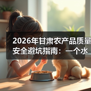 2026年甘肃农产品质量安全避坑指南:一个水果商的惨痛教训(图2) 2026年甘肃农产品质量安全避坑指南:一个水果商的惨痛教训(图2)
