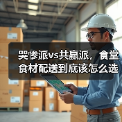 哭惨派vs共赢派,食堂食材配送到底该怎么选?(图2) 哭惨派vs共赢派,食堂食材配送到底该怎么选?(图2)