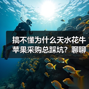 搞不懂为什么天水花牛苹果采购总踩坑？聊聊我的教训
