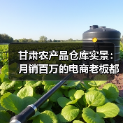 甘肃农产品仓库实景：月销百万的电商老板都在偷偷干这事（图1）