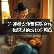 连锁餐饮蔬菜采购合作,我踩过的坑比你想象的深(图4) 连锁餐饮蔬菜采购合作,我踩过的坑比你想象的深(图4)