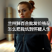 兰州鲜百合批发价格是怎么把我坑到怀疑人生的（图3）